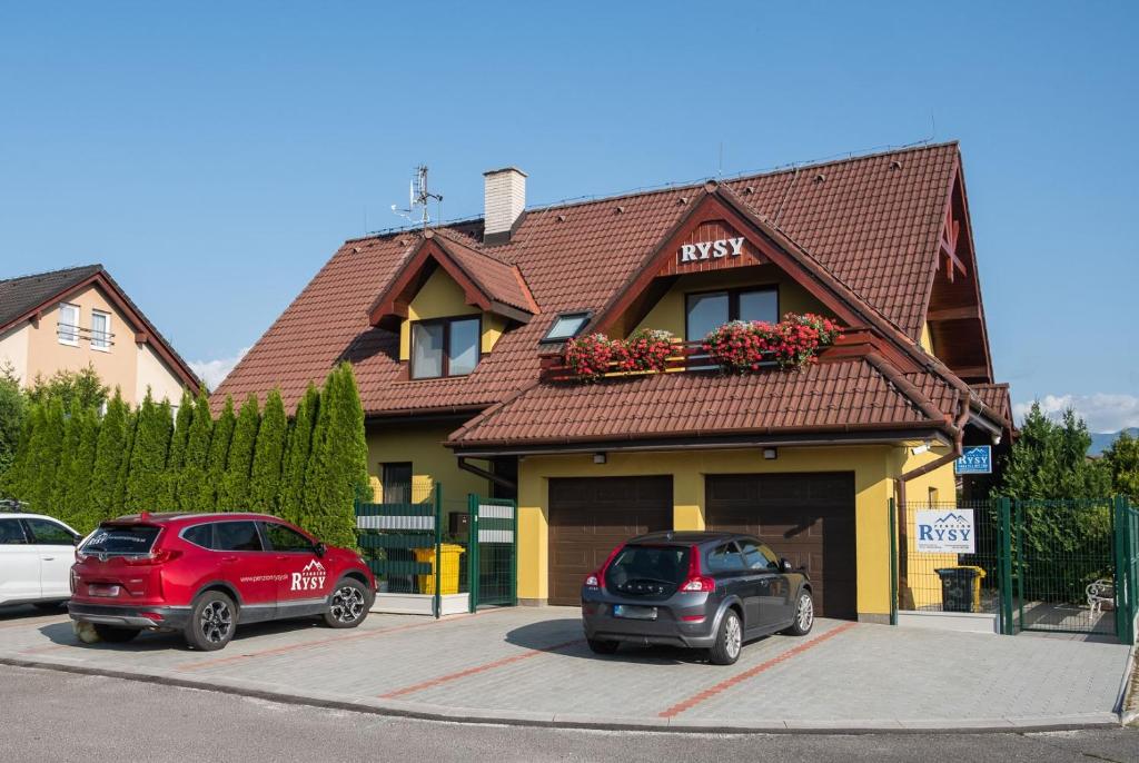 Budova, v ktorej sa penzión nachádza