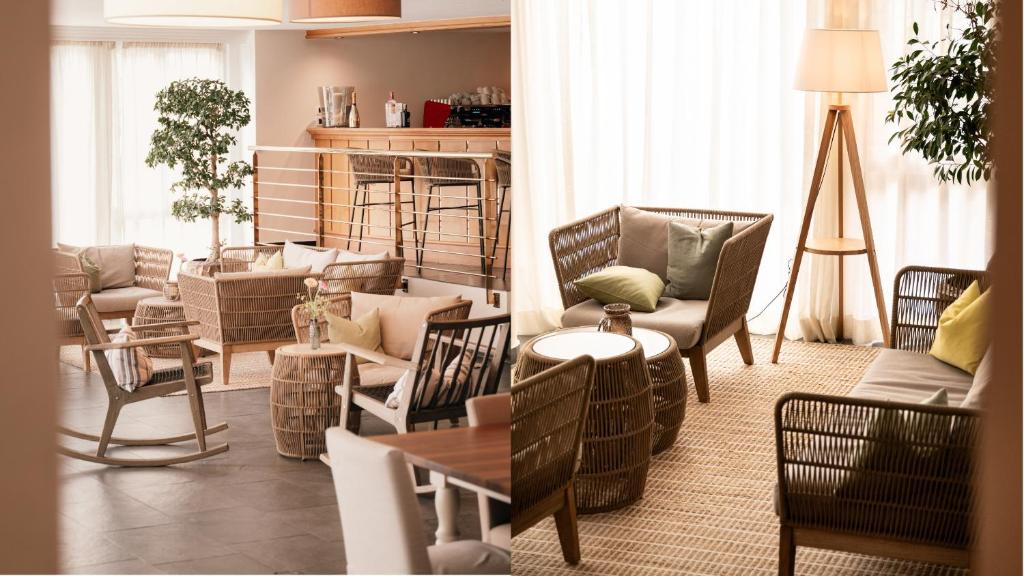 Posezení v ubytování Hotel Villa Laurus