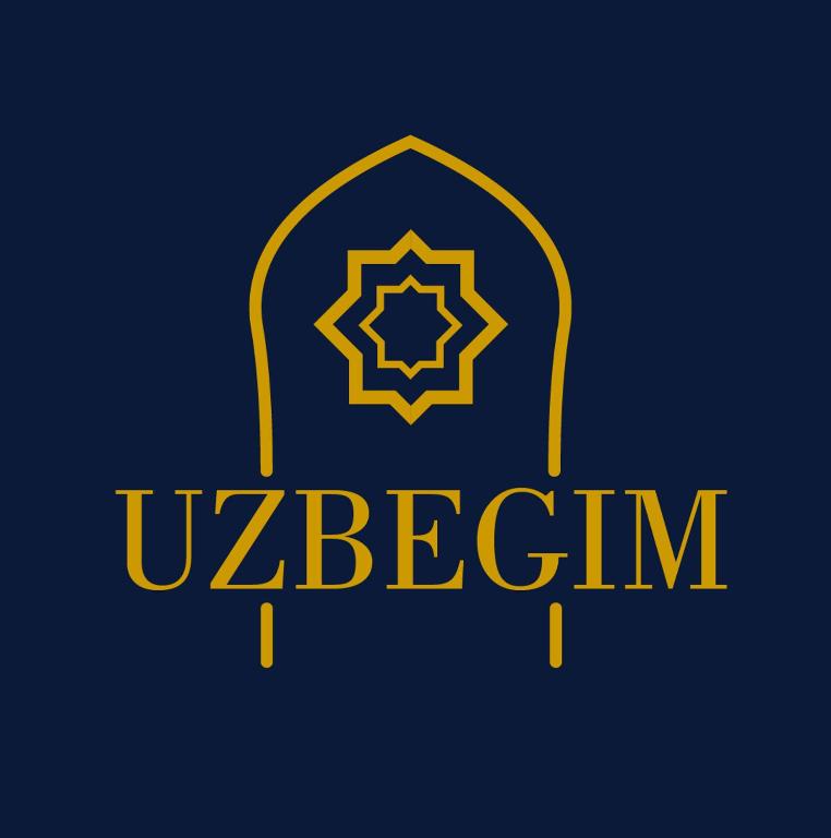 a new logo for the uzigerim team at Guest House Uzbegim in Tashkent