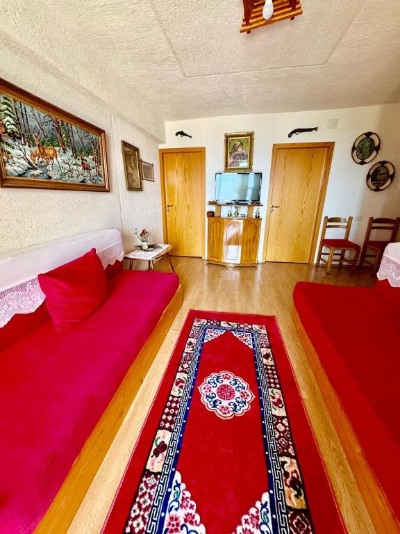 Postel nebo postele na pokoji v ubytování Kubeja Guest House