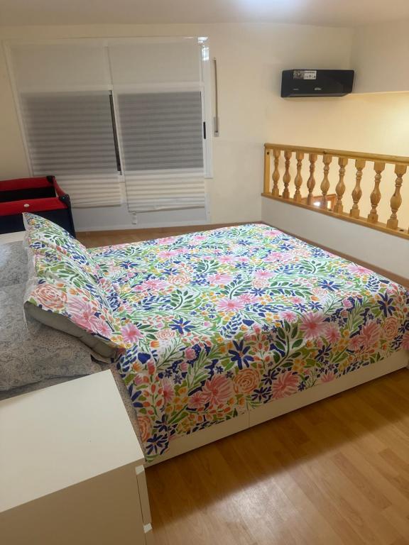 Postel nebo postele na pokoji v ubytování Duplex Ajdir Al hoceima