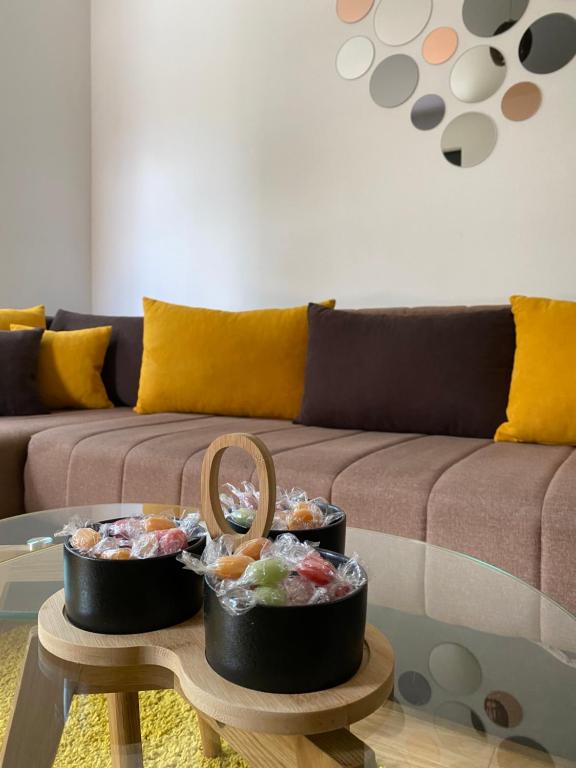 Posezení v ubytování Apartman LUX STELLA