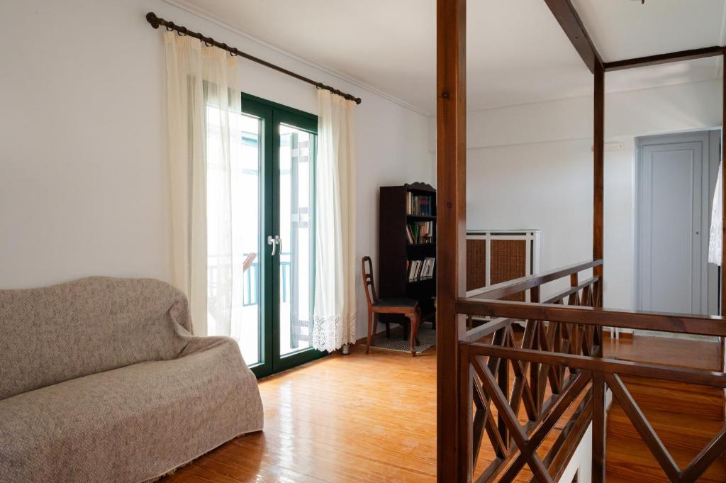 Posezení v ubytování Beachfront Oasis