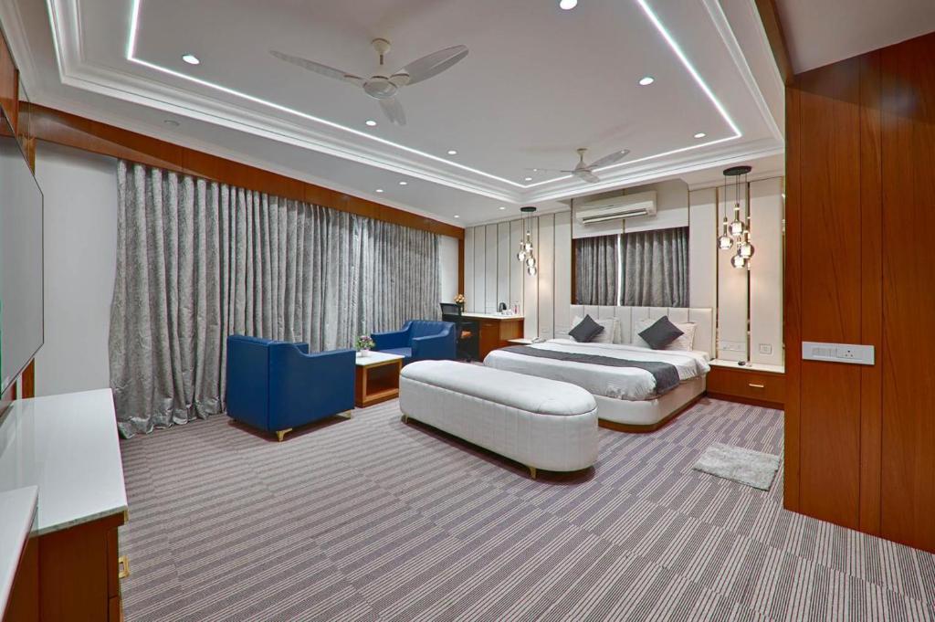 Posezení v ubytování HOTEL SHITAL INN