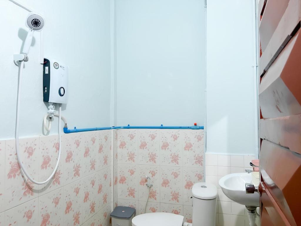 Koupelna v ubytování Lotus Blanc Homestay Villa