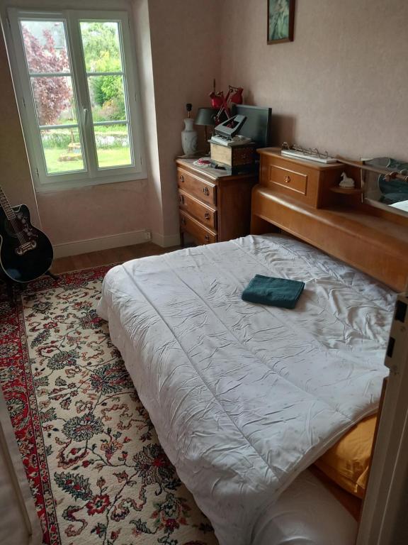 Postel nebo postele na pokoji v ubytování Via Lactéa