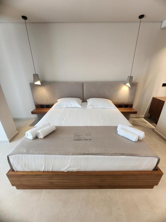 Postel nebo postele na pokoji v ubytování Hotel Summer Dream