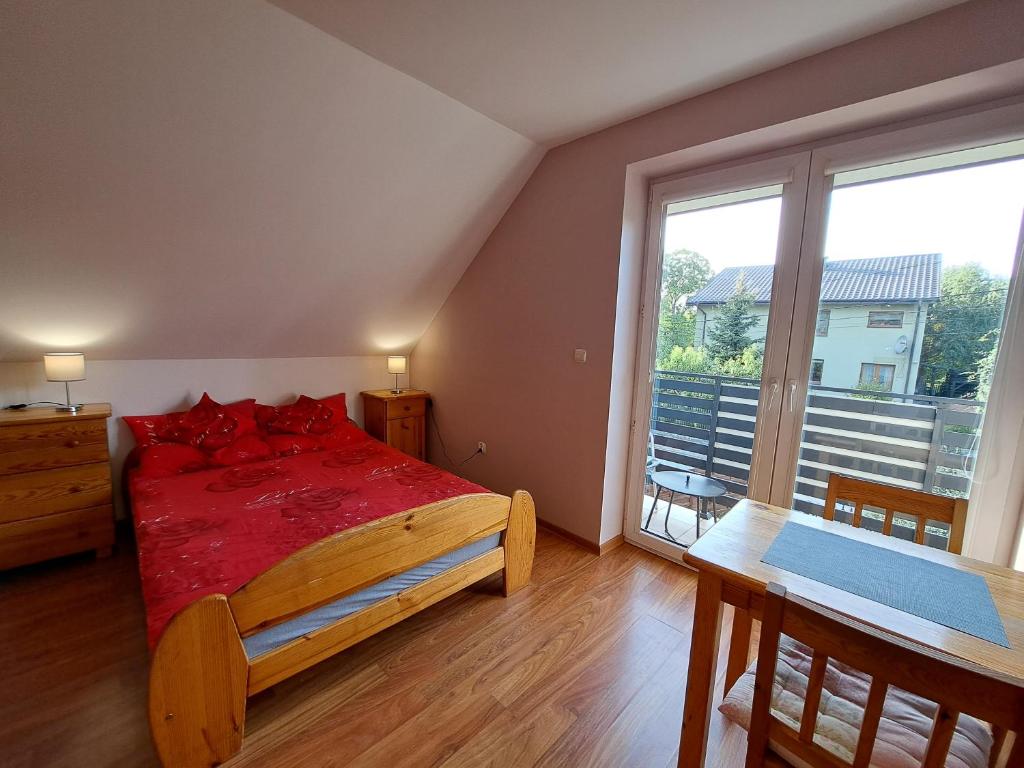 Noclegi na Leszka Czarnego - Habitación Doble Con Balcón