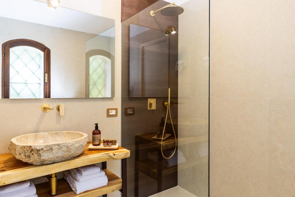 Koupelna v ubytování La Jacia Hotel & Resort
