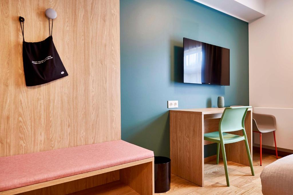 TV a/nebo společenská místnost v ubytování Aiden by Best Western Lolland