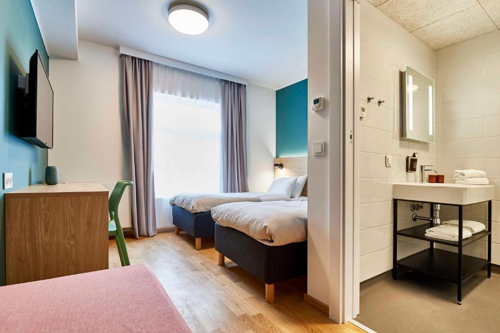 Postel nebo postele na pokoji v ubytování Aiden by Best Western Lolland