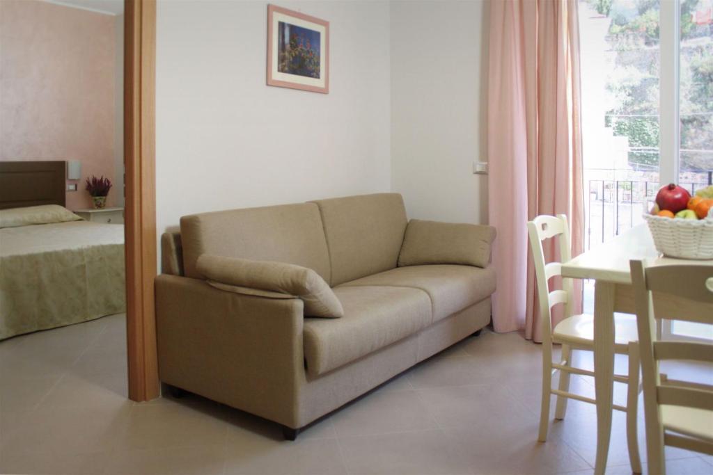 Posezení v ubytování Residence San Nicola