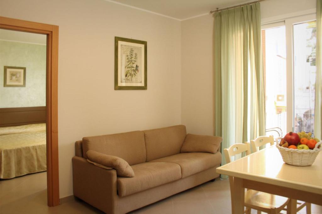 Posezení v ubytování Residence San Nicola