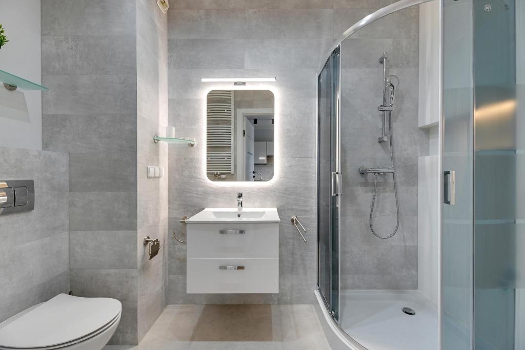 Kúpeľňa v ubytovaní RentPlanet - Apartamenty Chlebova II
