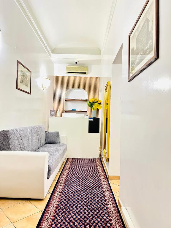 Posezení v ubytování Hotel Rome place