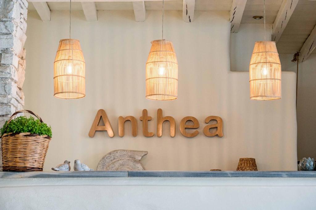 Certifikát, hodnocení, plakát nebo jiný dokument vystavený v ubytování Anthea Hotel
