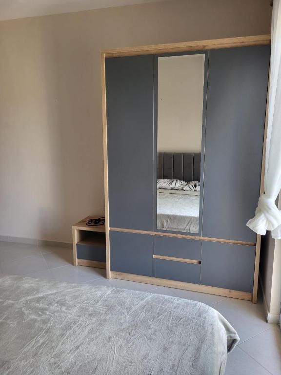 Postel nebo postele na pokoji v ubytování Aron Home
