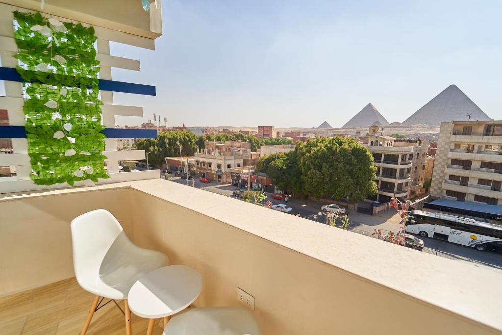 شرفة أو تراس في prestige pyramids INN