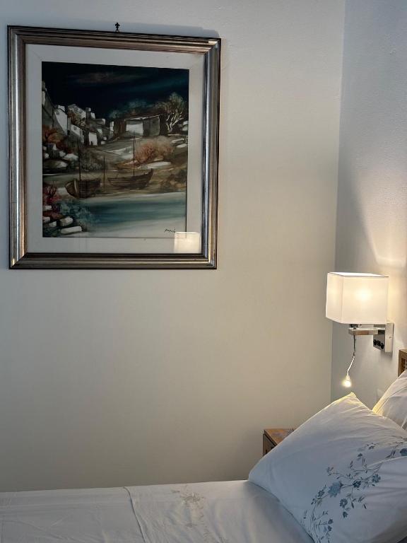 Postel nebo postele na pokoji v ubytování Farfalla Blu