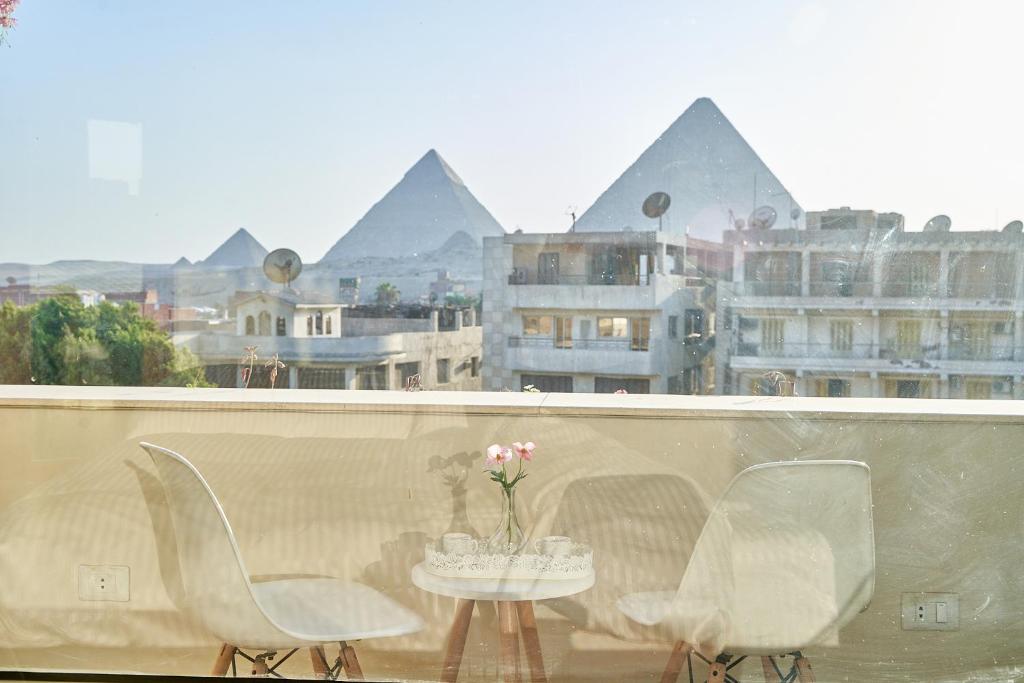 شرفة أو تراس في prestige pyramids INN