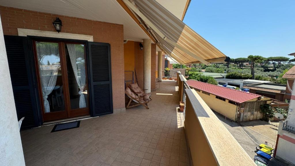 Balkón nebo terasa v ubytování Eva Guest house apartment