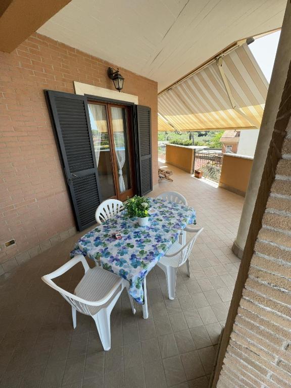 Balkón nebo terasa v ubytování Eva Guest house apartment