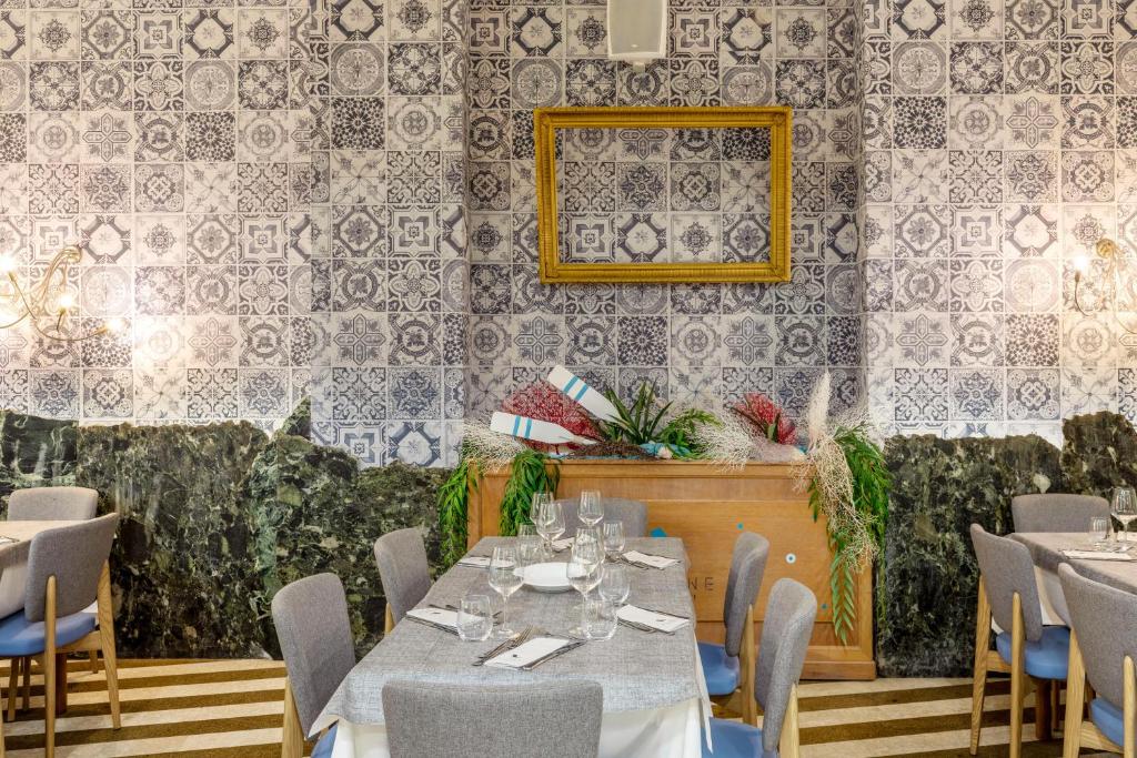 Posezení v ubytování B&B Hotel Chioggia Airone