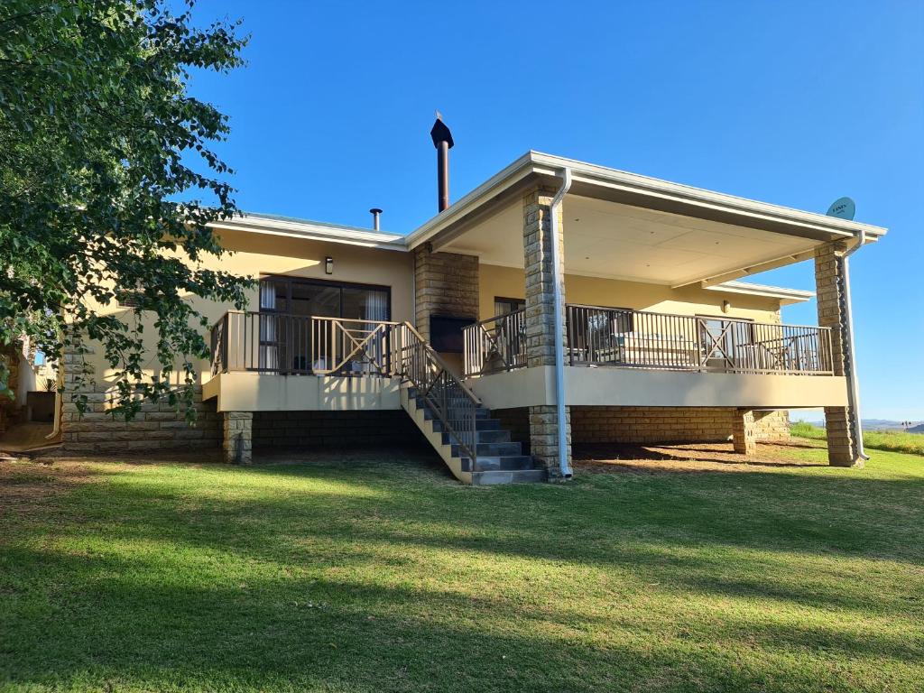 Bygningen som villaen ligger i