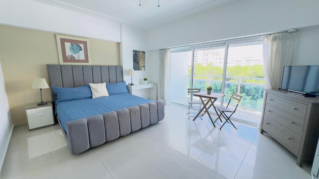 Posezení v ubytování Elegante Aqua Marine Apartamento Juan Dolio