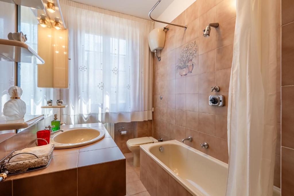 Koupelna v ubytování Casa Spazio Zero