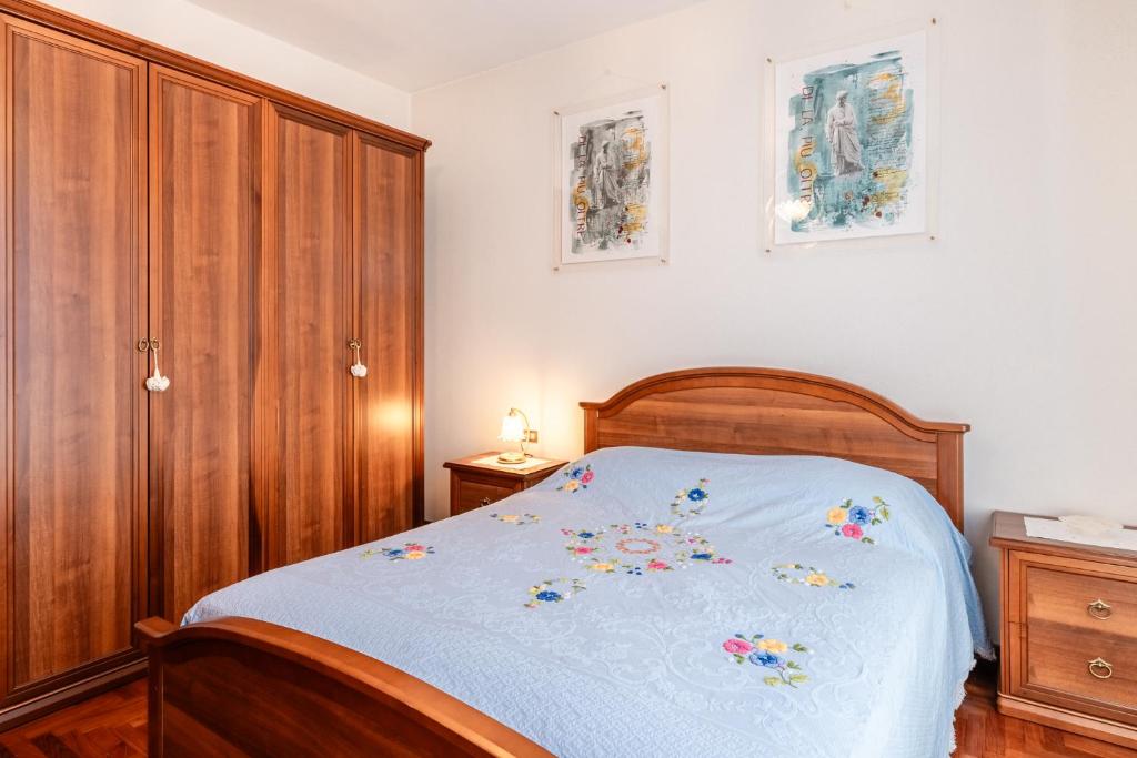 Postel nebo postele na pokoji v ubytování Casa Spazio Zero
