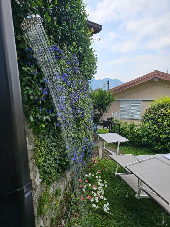 Vonkajšia záhrada v ubytovaní Bellagio Rotonda apartment
