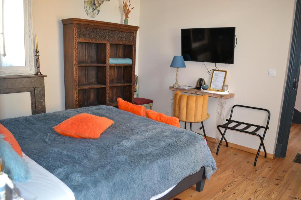 A Nouste chambres d'hotes et gite ONLY ADULTS - King Room With Pool View