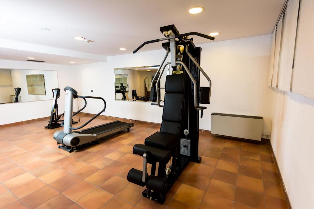 Fitness centrum a/nebo fitness zařízení v ubytování Hotel San Giorgio