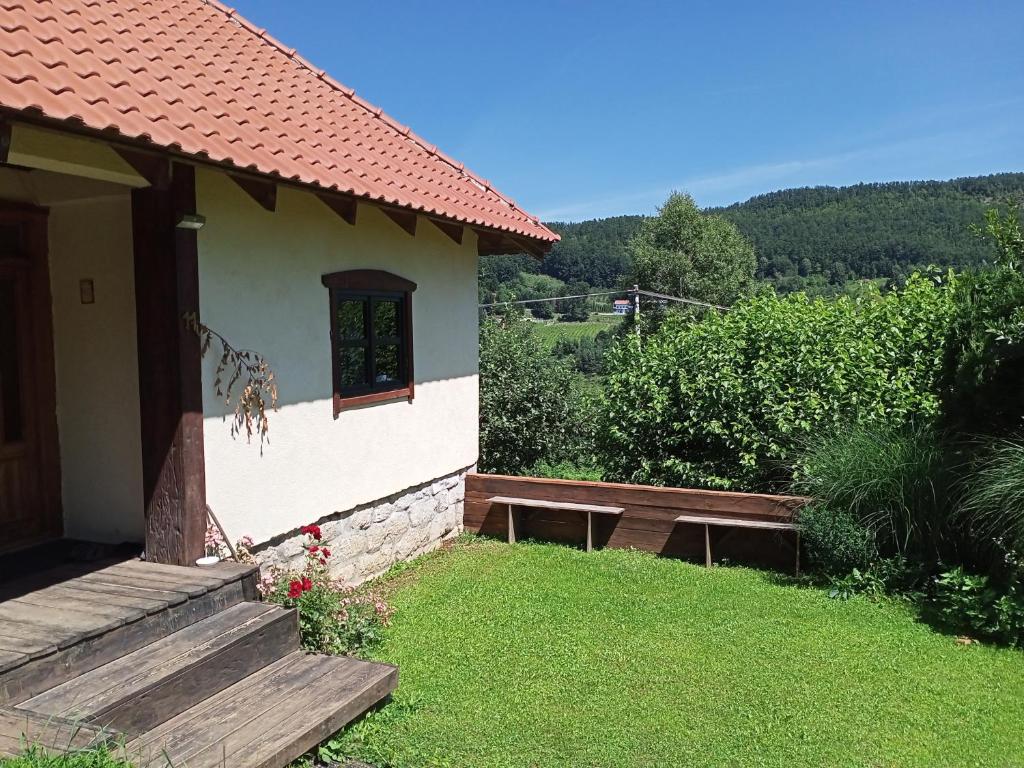 Příroda nedaleko prázdninového domu