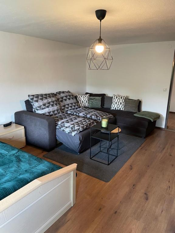 Posezení v ubytování Ferienwohnung MaLi