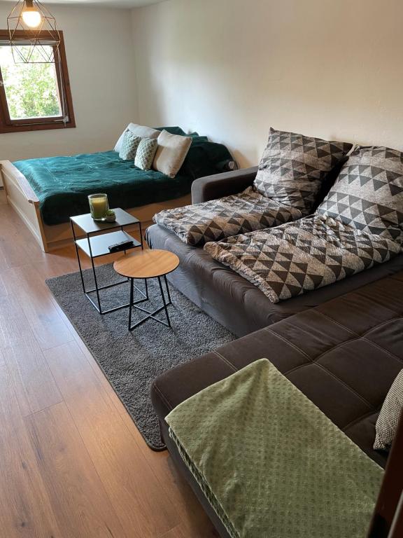 Posezení v ubytování Ferienwohnung MaLi