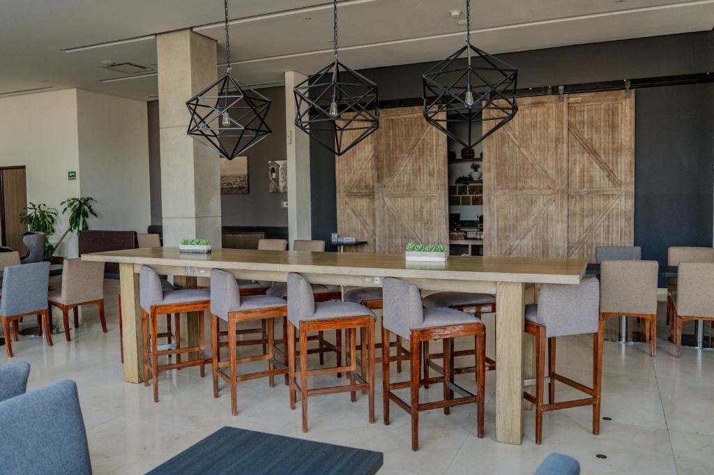 Restaurace v ubytování Hampton Inn By Hilton Celaya