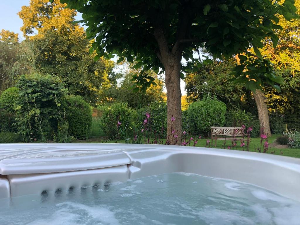 Zahrada ubytování La Miellerie