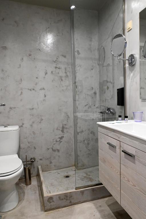 Koupelna v ubytování Onar hotel