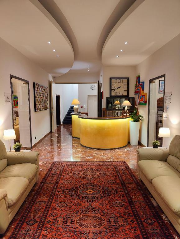 Posezení v ubytování Hotel Gambrinus