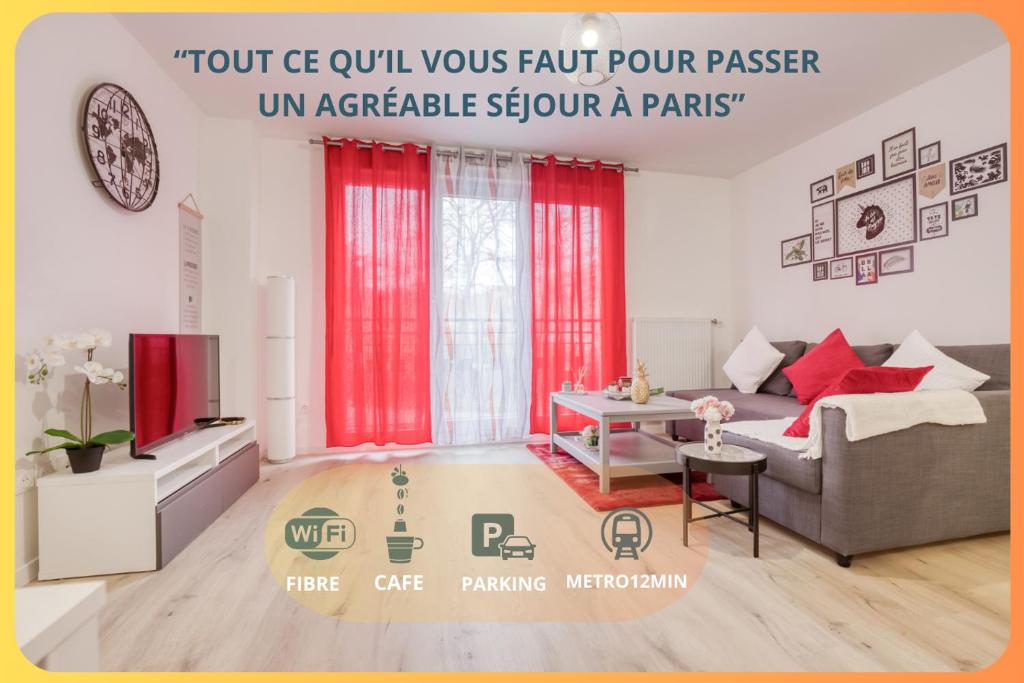 Luxueux Paris - Bagnolet - Les Lilas-Parking Gratuit - Housity