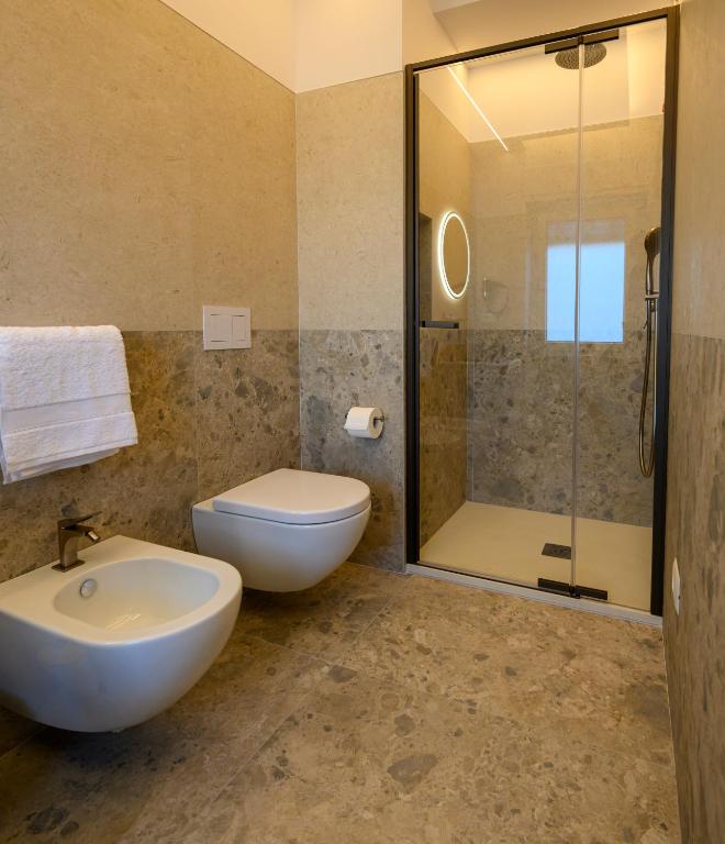 Koupelna v ubytování Exclusive B&B