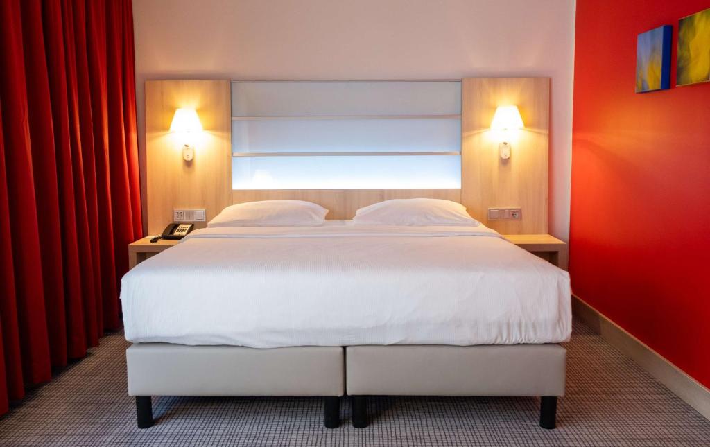 Postel nebo postele na pokoji v ubytování Park Inn by Radisson Linz