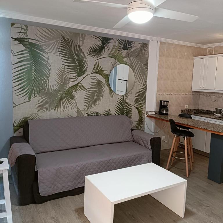 Kuchyň nebo kuchyňský kout v ubytování Epicentro Maspalomas