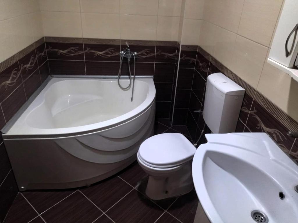 Ванная комната в Historia Hostel
