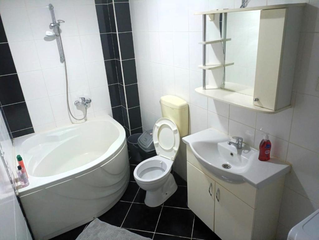 Ванная комната в Historia Hostel