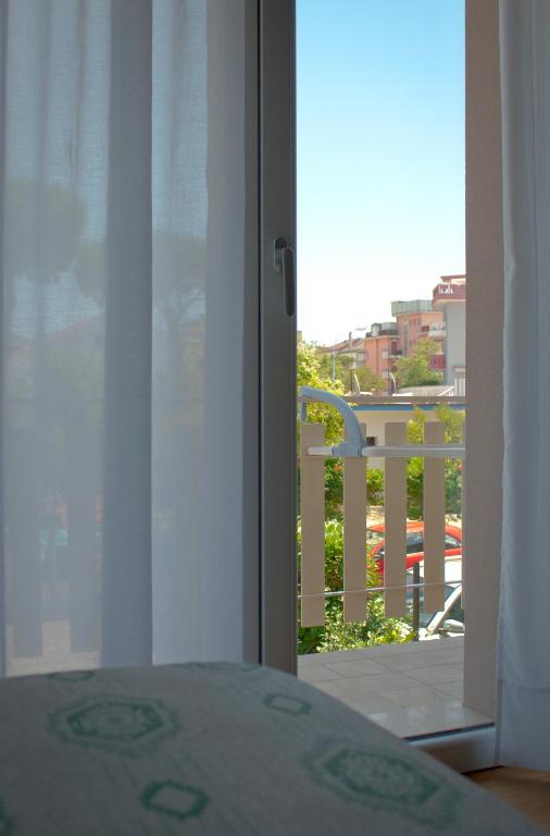 Balkón nebo terasa v ubytování Hotel Rado