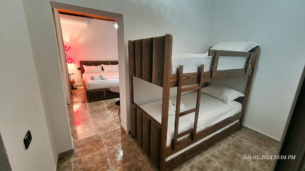 Postel nebo postele na pokoji v ubytování Rooms by Lion