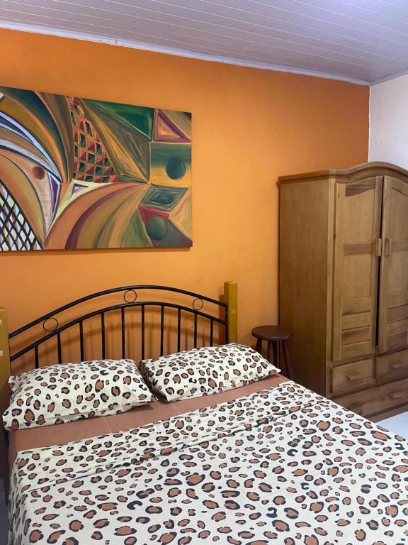 Postel nebo postele na pokoji v ubytování Casa Ilha Grande - RJ